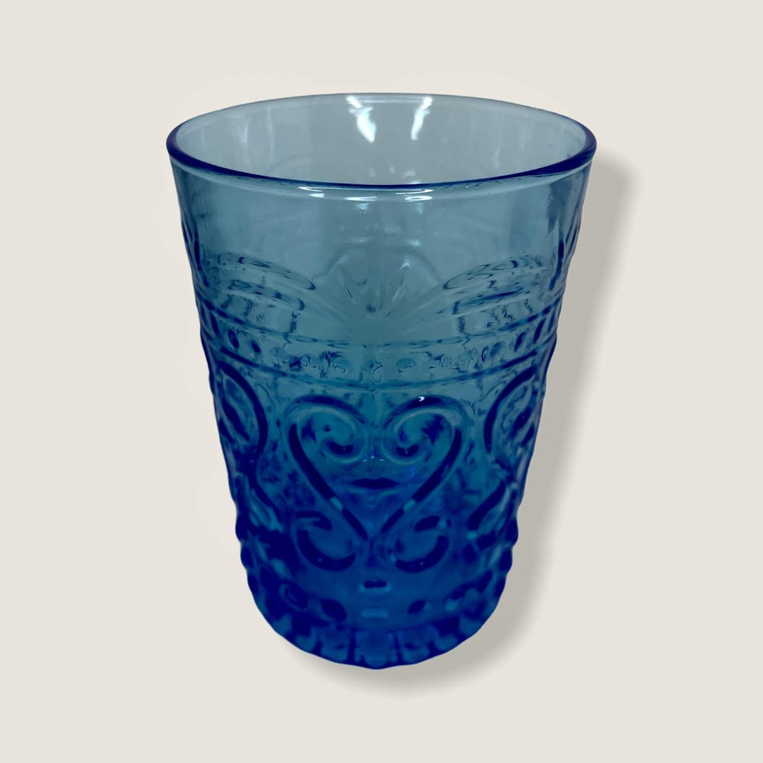 Zafferano - Melting Pot Set mit 6 Gläsern, gemischt Blau/Aquamarin Blau, Aquamarin, Blau, Aquamarin