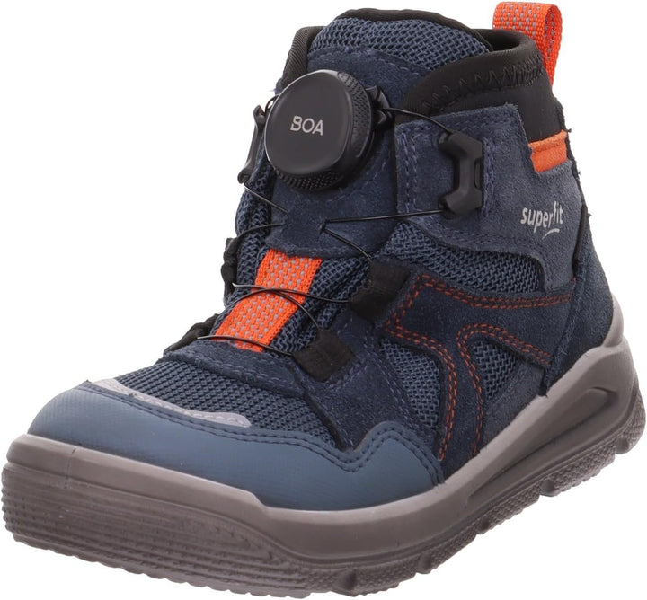 Superfit Jungen Mars Leicht Gefütterte Gore-tex Sneaker 27 EU Blau Rot 8010, 27 EU Blau Rot 8010