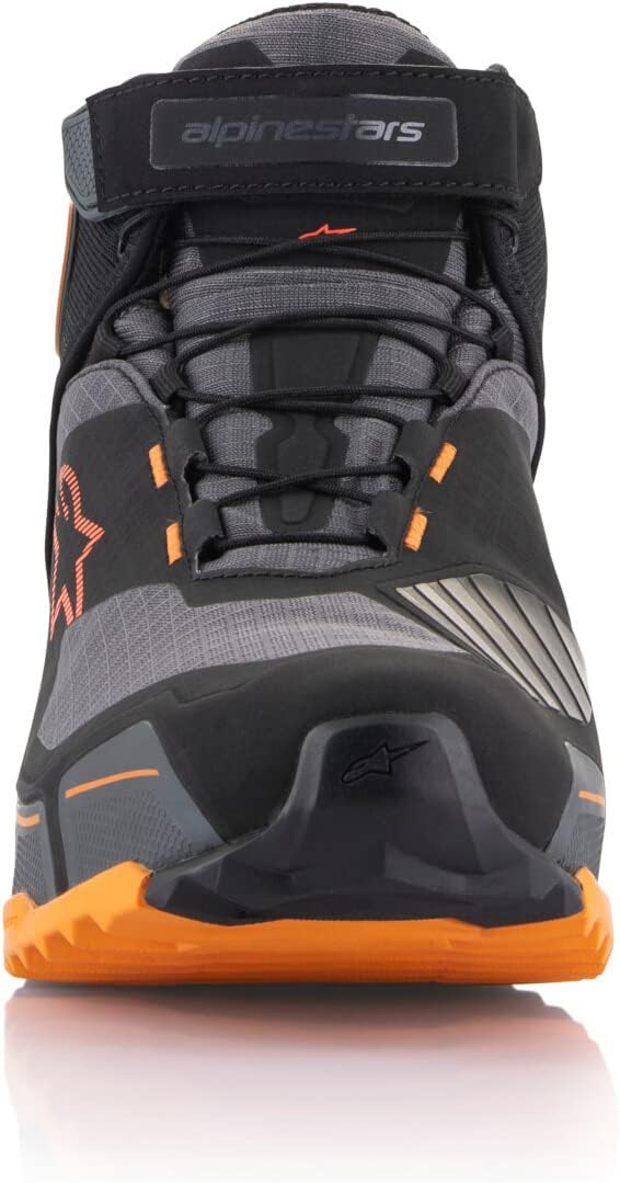 Alpinestars CR-X Drystar Motorradschuhe 40 EU Schwarz Hellbraun Orange, 40 EU Schwarz Hellbraun Oran