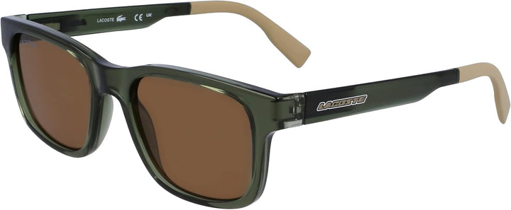 Lacoste Jungen Sonnenbrille Einheitsgrösse Khaki, Einheitsgrösse Khaki