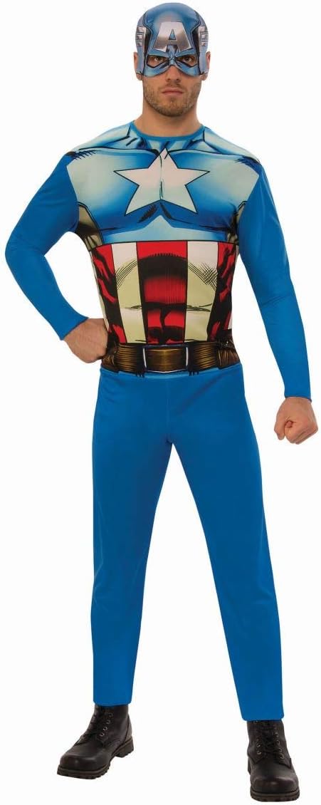 Rubie's I-820955STD avengers Kostüm, Herren, blau, Einheitsgrösse