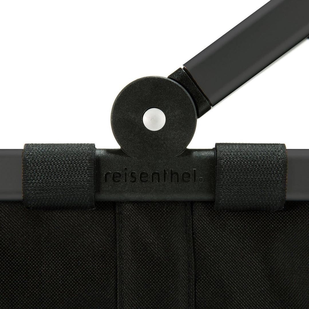 Reisenthel carrybag Frame Black Henkelkorb Einkaufskorb schwarz + Cover