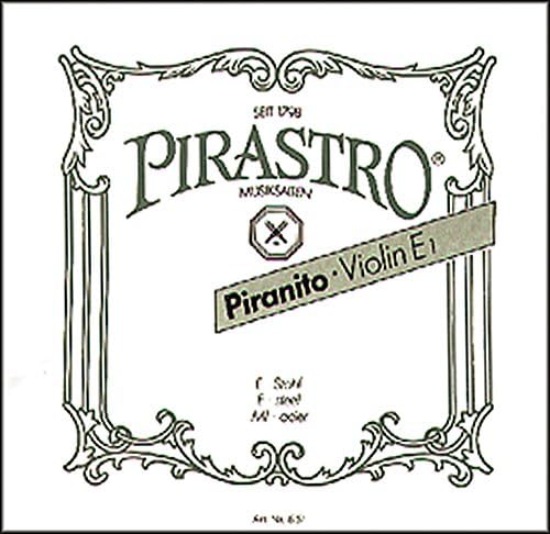 Pirastro Piranito 4/4 Violinensaiten Set Medium Gauge Stahlsaiten Ball End Ersatz Zubehör Ideal für