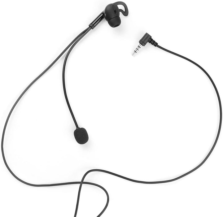 Lechnical Schiedsrichter-Headset, In-Ear-Kopfhörer mit Mikrofon-Ersatz für V6 Pro/V6C/V4 Plus/V4C Pl