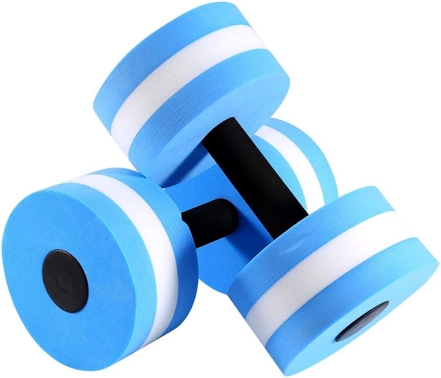 Aquatic Exercise Dumbbells Wassergymnastik Hanteln EVA Schwimmbad Übungsgeräte Fitness Training 2er