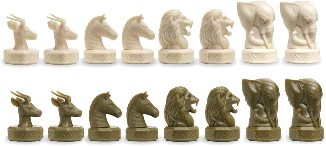 FlexiQ Strategeti – Taktisches Tier-Brettspiel im Serengeti | Strategiespiel ab 7 Jahren | 2 Spieler