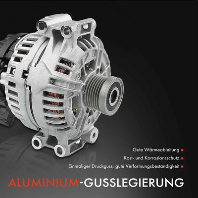 Frankberg Alternator Lichtmaschine Generator Kompatibel mit E81 E87 116i 118i 120i 2004-2011 E82 E88