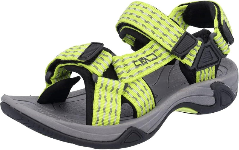 CMP Jungen Unisex Kinder Kids Hamal Hiking Sandal Sportsandale 28 EU Limegreen, 28 EU Limegreen