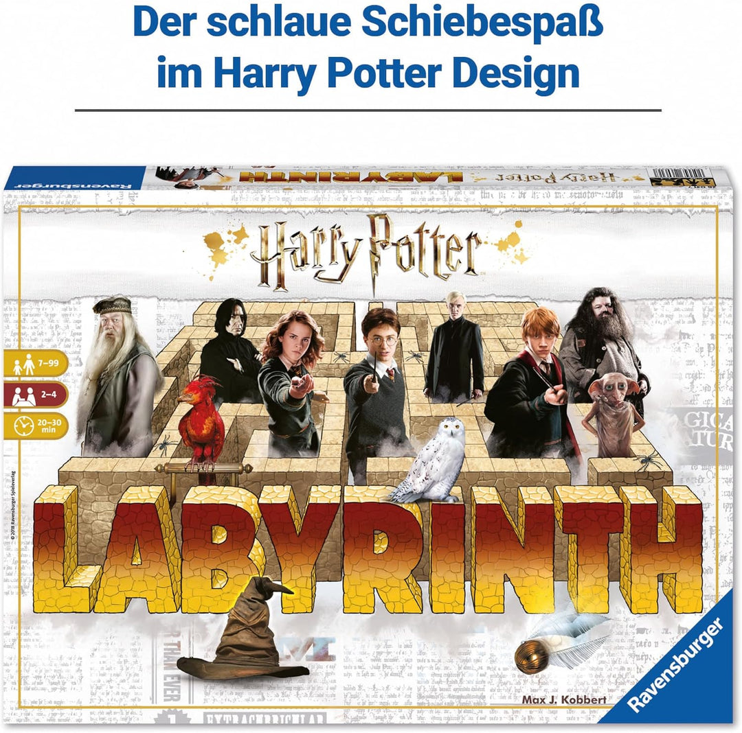 Ravensburger Familienspiele - 26031 Harry Potter Labyrinth - Harry Potter Fanartikel, Das Verrückte