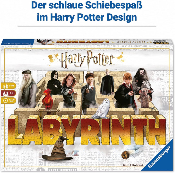 Ravensburger Familienspiele - 26031 Harry Potter Labyrinth - Harry Potter Fanartikel, Das Verrückte