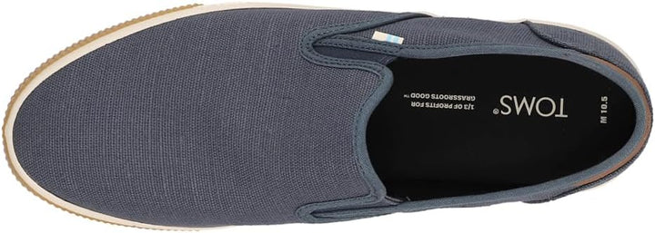 TOMS Herren Baja Sneaker 39 EU Blau, 39 EU Blau