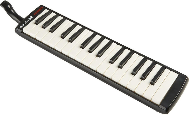 Hohner 32B Melodica (Klavierdesign), schwarz, schwarz