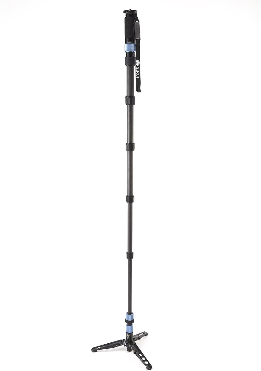 SIRUI P-426SR Einbeinstativ mit Standspinne (20° neigbar, 360° drehbar, Carbon), P-426SR