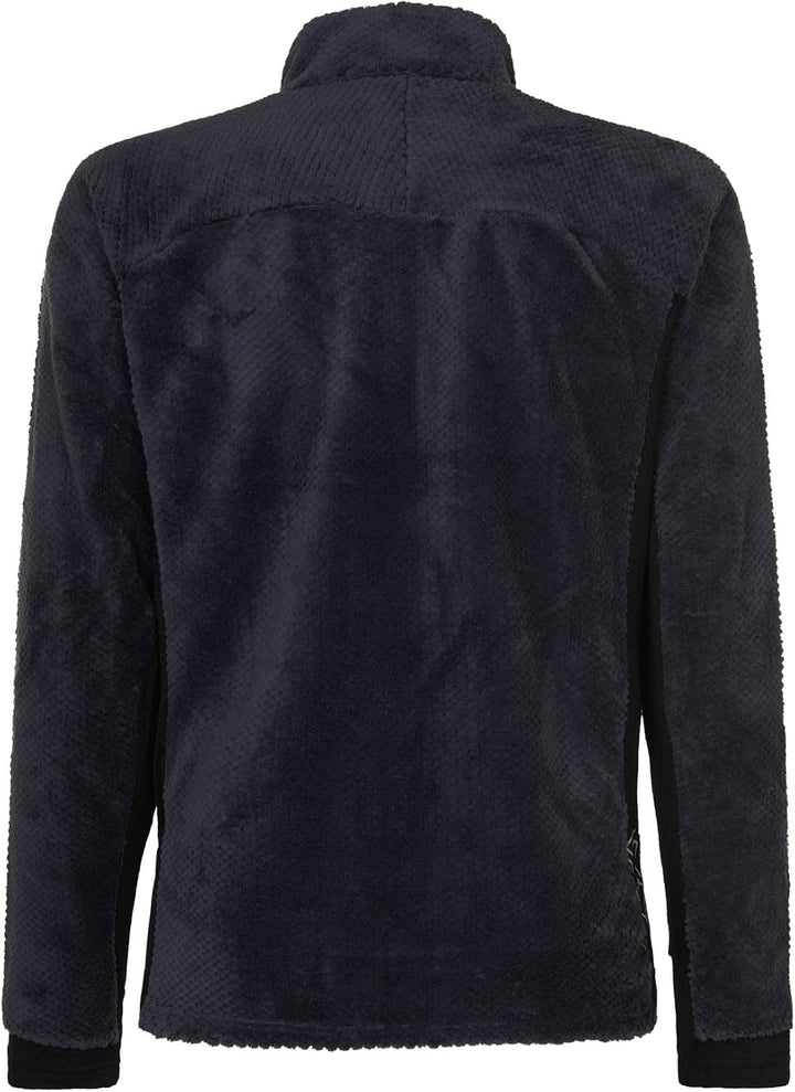Rock Experience Herren Blizzard Tech Mock Neck Man Fleece Sweatshirt, 1323 Ebony+0208 Caviar