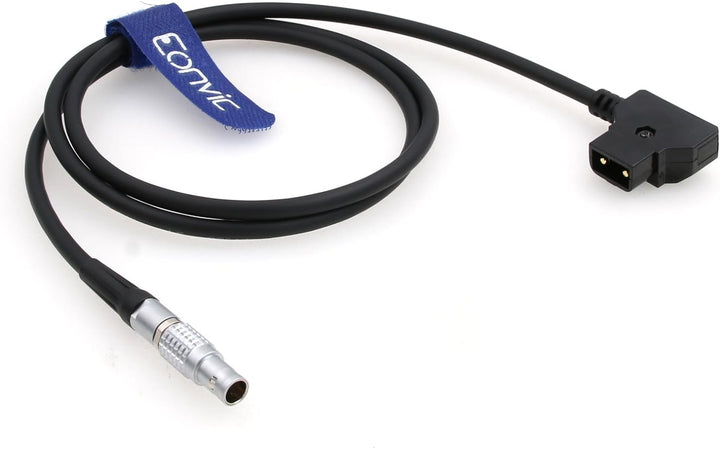 EONVIC D-TAP to 2Pin Terradek ARRI RED Paralinx Preston Power Cable (2Pin Cable 1M), 2Pin Cable 1M