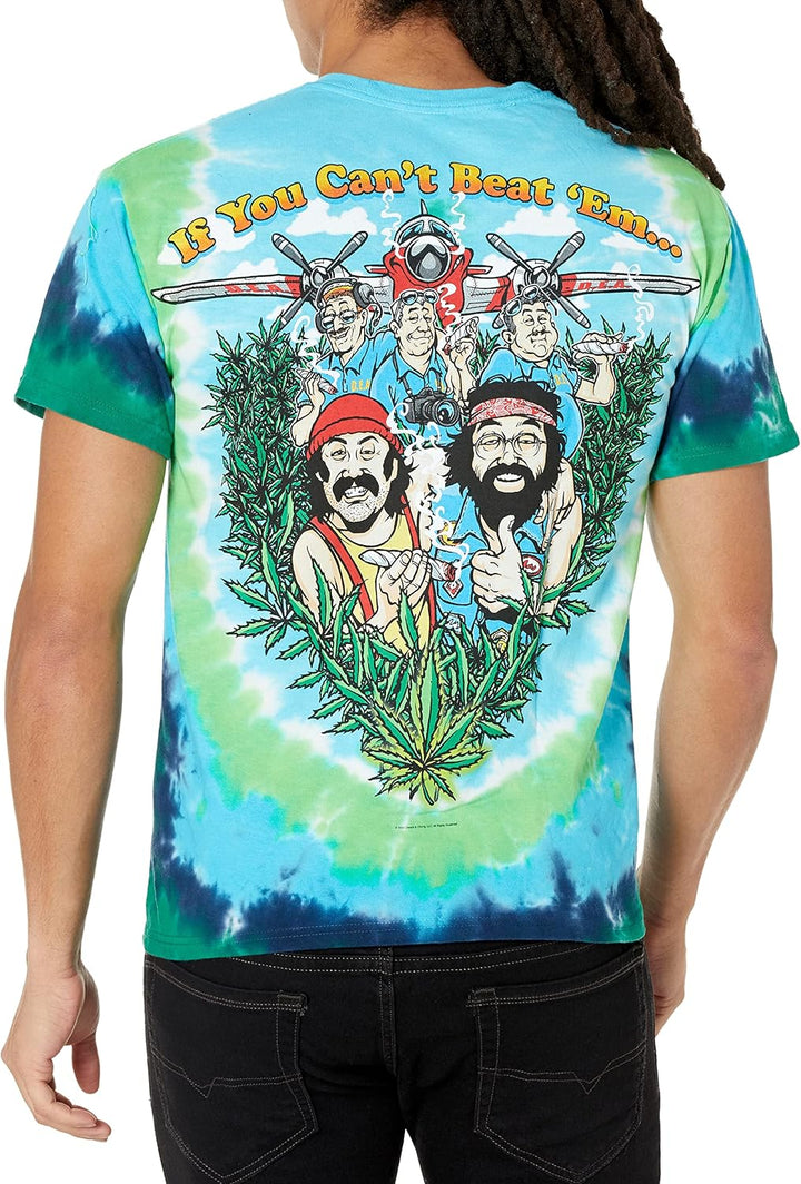 Liquid Blue Herren T-Shirt Cheech and Chong Field of Dreams XL Multi, XL Multi