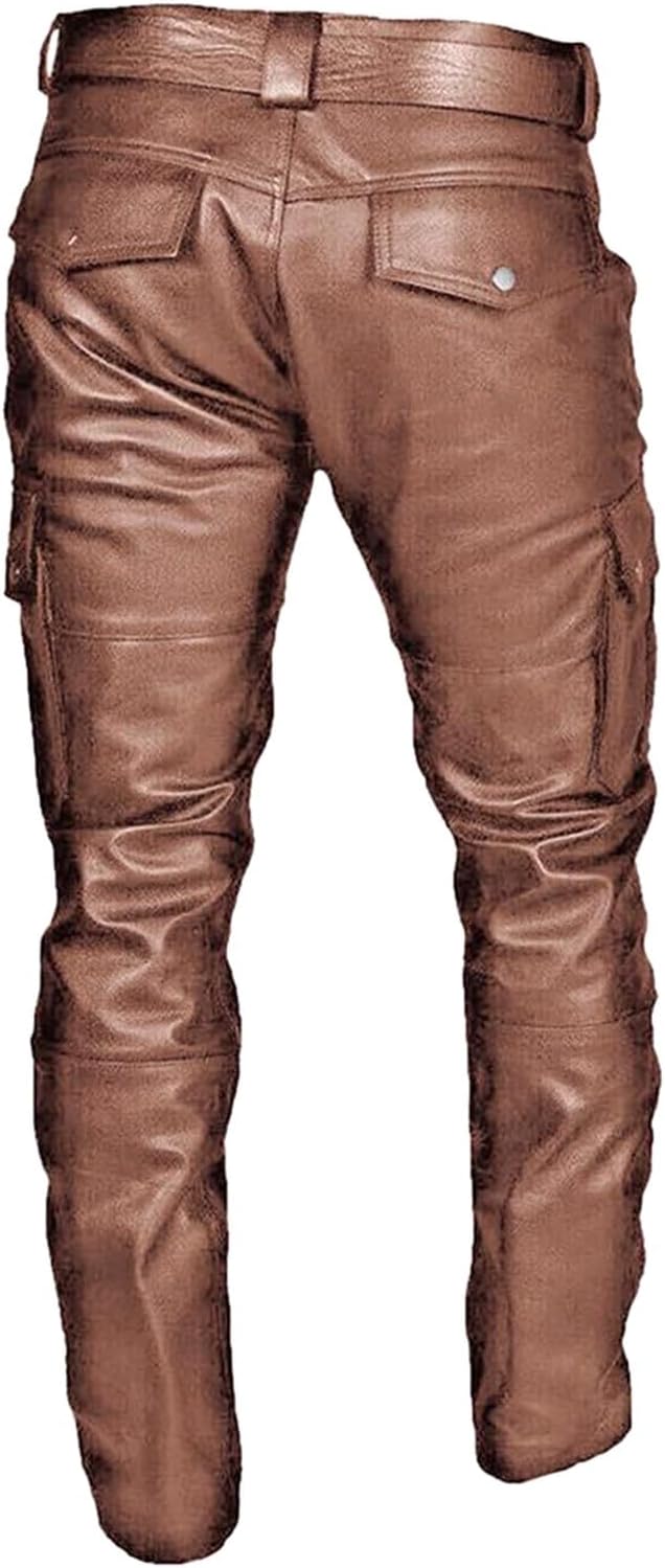 Lederhose Herren Cargo Lederhose Herren Modern Braun Lederhose Herren Outdoor Regular Fit Lederhose