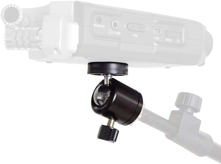 keepdrum Galgen-Mikrofonständer + Kugelgelenk Stativ-Adapter Gewinde 1/4 zu 3/8