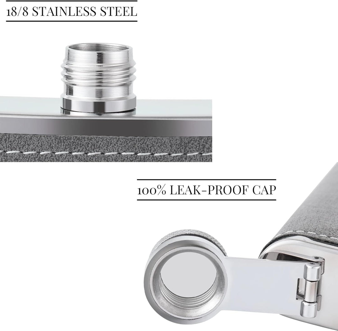 Geschenk für trauzeuge mann, Personalisierte Trauzeuge Geschenk Flachmann, Flachmann 8oz/237ml Edels