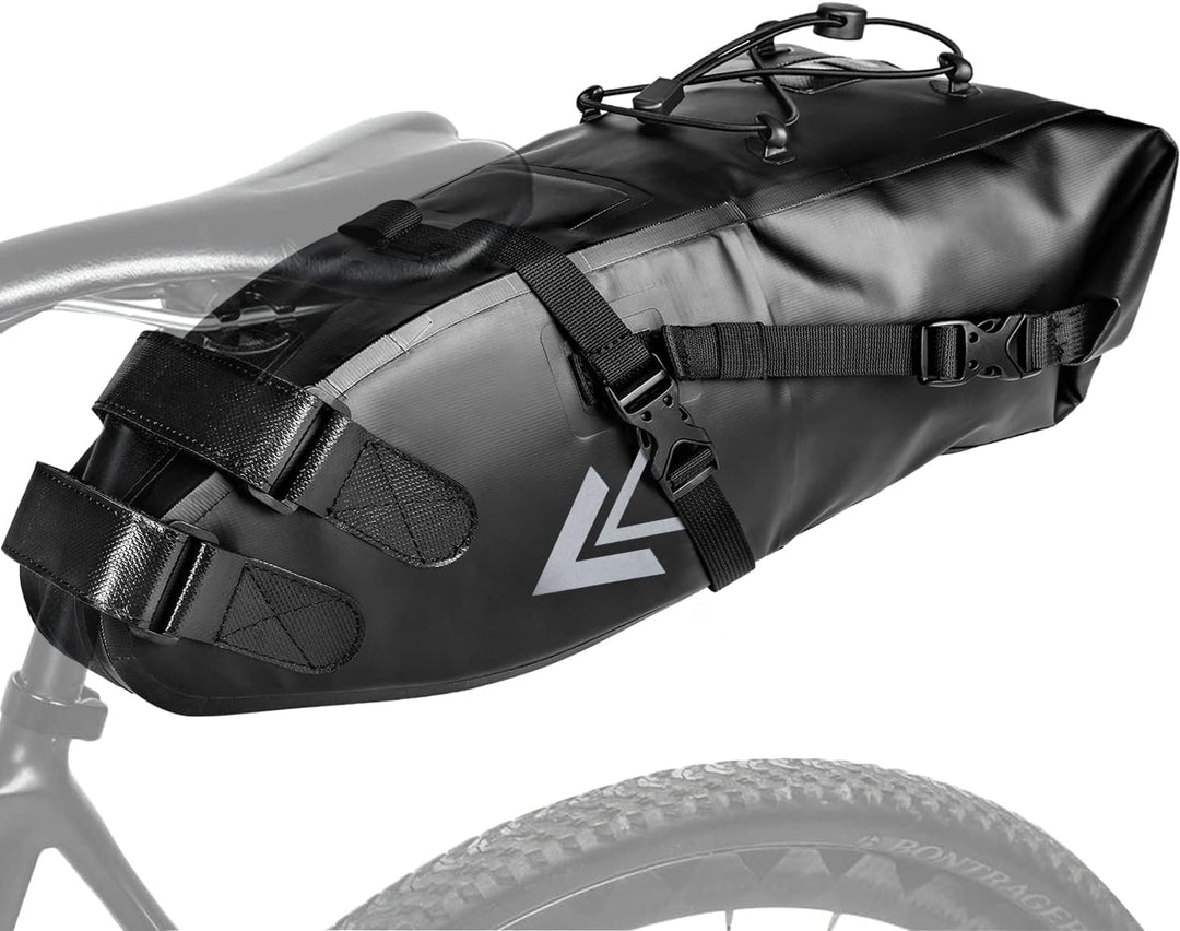 Fahrradtasche Wasserdicht BackLoader Satteltasche - 10L Bikepacking Taschen Fahrradtasche Sattelstüt
