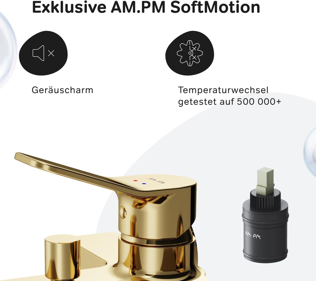 Badewannenarmatur mit Auslauf, Mischbatterie Badewanne, Brausebatterie Wanne, Einhand-Wannenbatterie