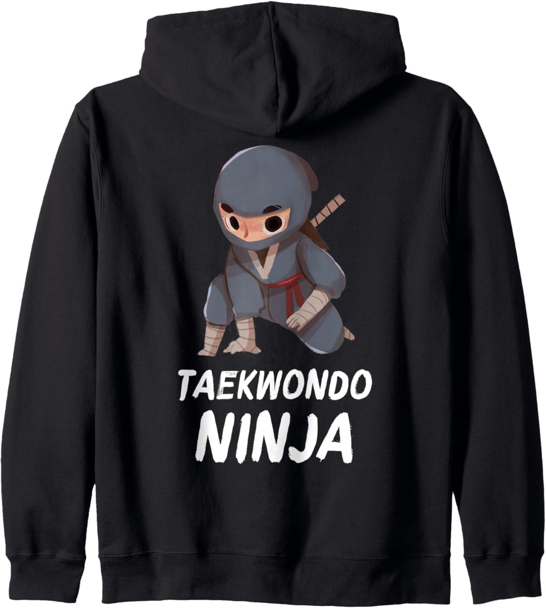 Taekwondo Ninja Junge Lustiger Kampfsport Kapuzenjacke
