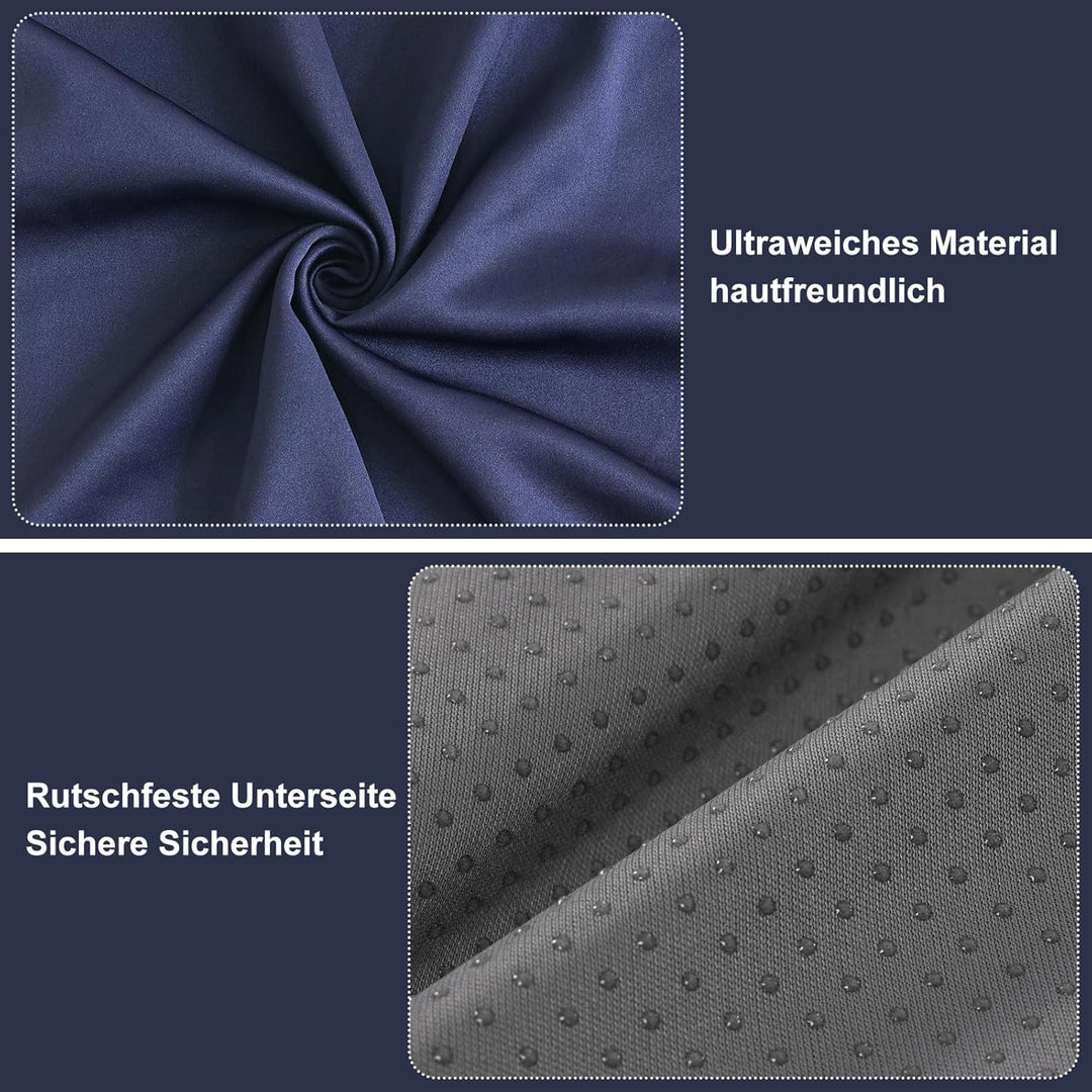 GOFORIT Ergonomisches Rückenkissen für Liegesessel & Schaukelstuhl - 68cm Extra Hoch, Weiches 2in1 N