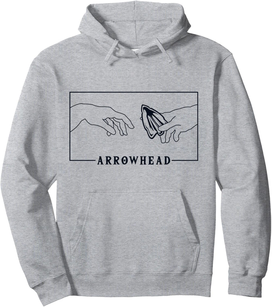 Michelangelo Creation of Adam Arrowhead Pfeilspitzen Pullover Hoodie