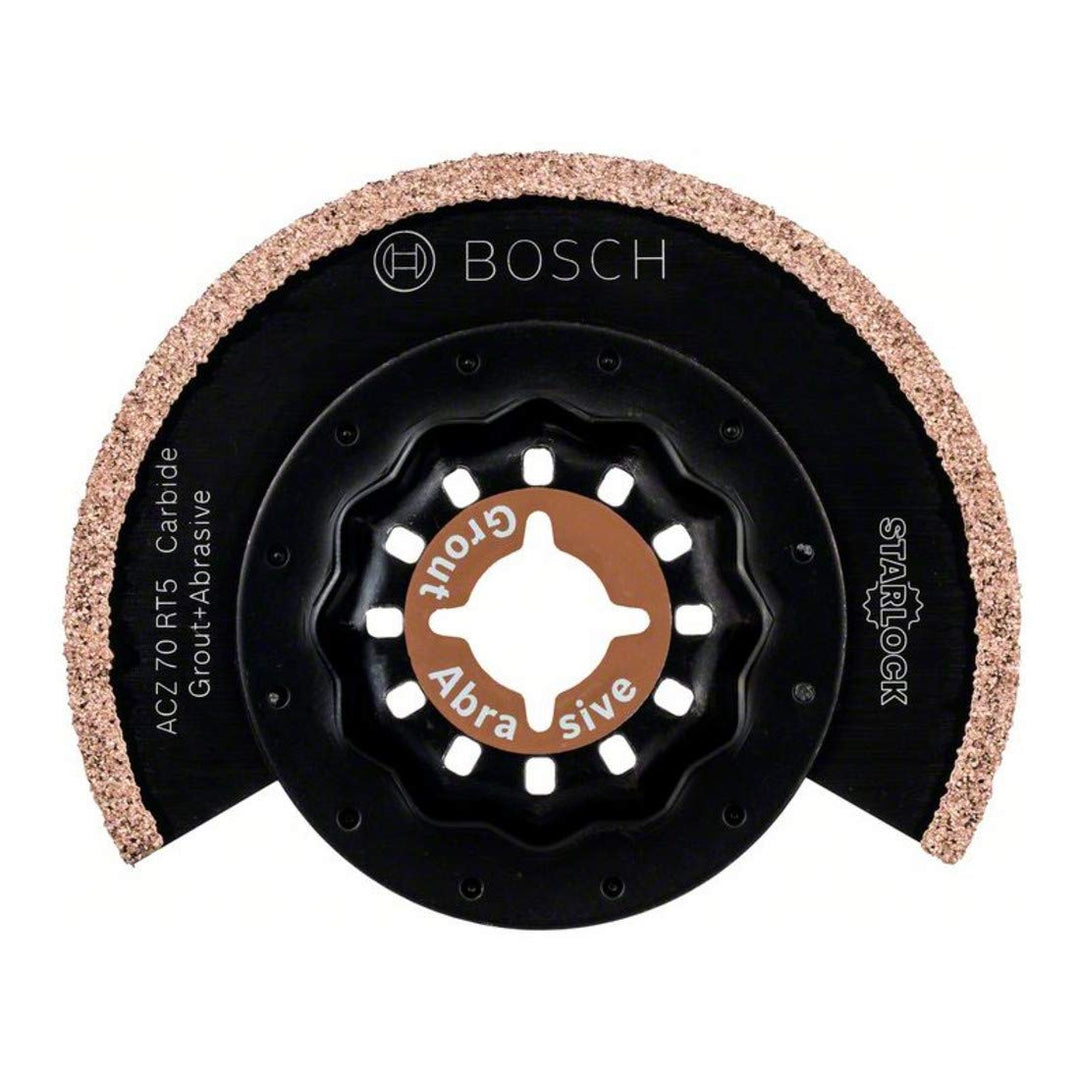 Bosch Professional 1x Segmentsägeblatt ACZ 70 RT5 (für Mörtel, Körnung 50, Ø 70 mm, Zubehör Multifun