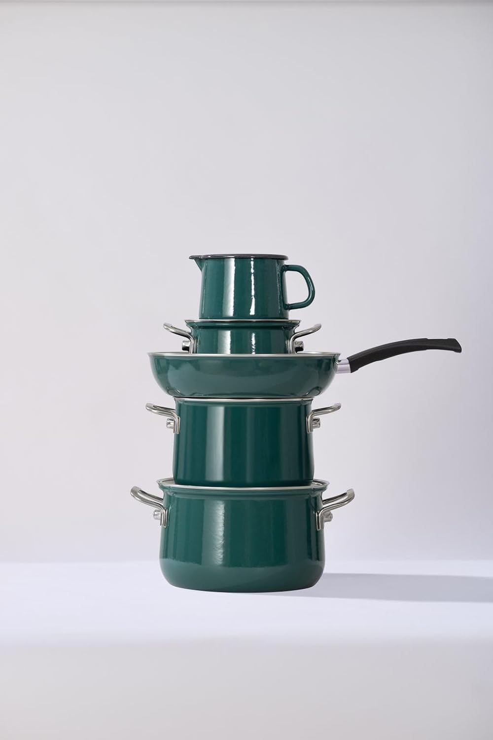 Riess, 0057-007, Emaillepfanne Ø 28cm, Classic, TEAL, Grün, Volumen (empf.): 2,5 Liter, Herstellung