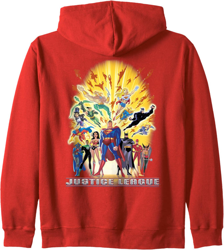 Justice League United Superheroes Kapuzenjacke