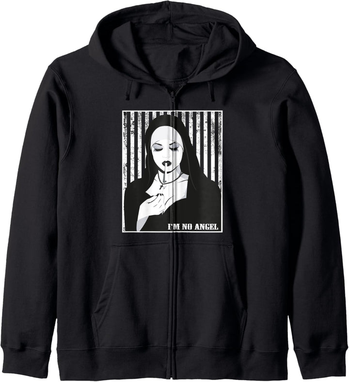 Okkulte Nonne - I'am No Angel - Gothic, Satanisch, Böse, Tod Kapuzenjacke