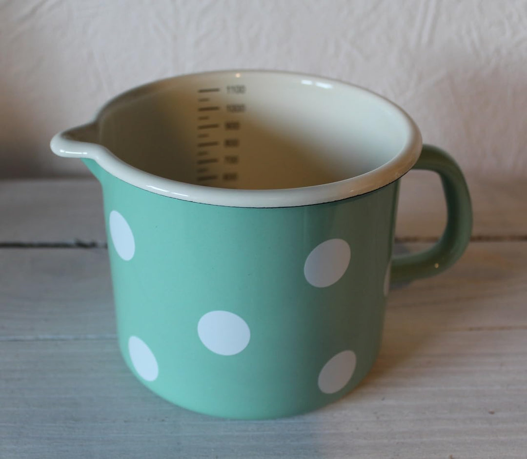 Milchtopf - Topf mit Ausguss - Farbe: Mint - 1 Liter