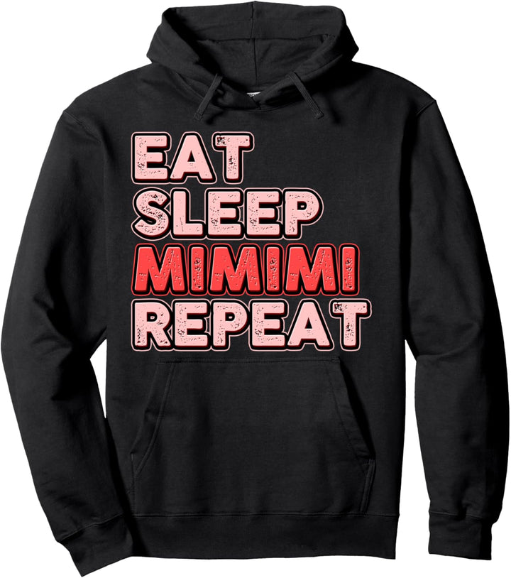 Eat Sleep Mimimi Repeat Jammerlappen Jammern Piensen Mimimi Pullover Hoodie