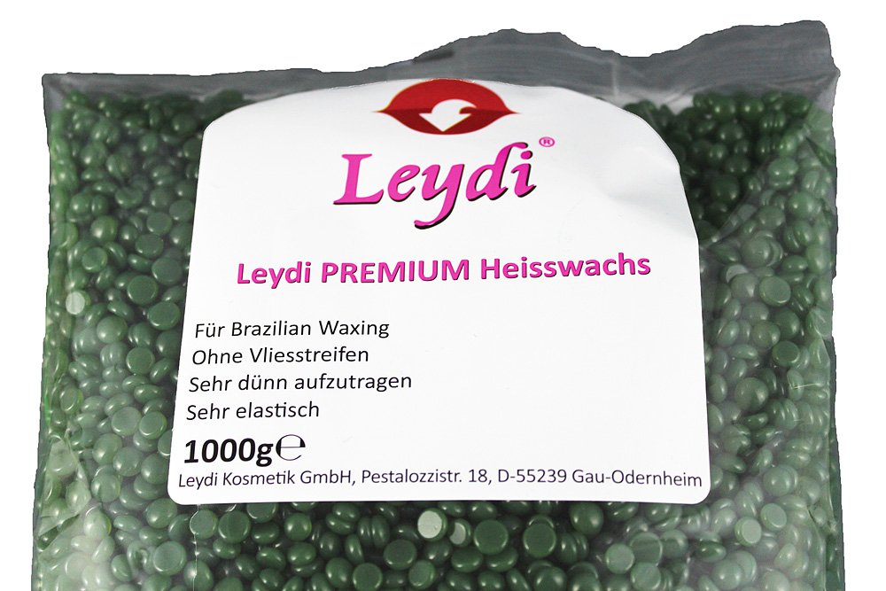 Leydi PREMIUM Heisswax Azulen 1Kg - Brazilian Waxing ohne Streifen
