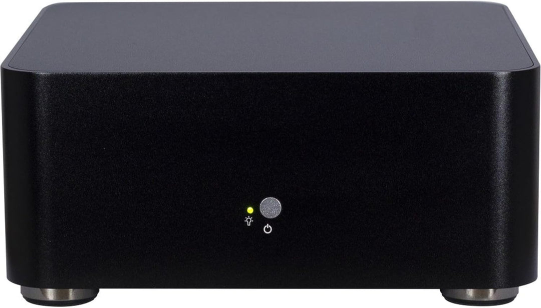Inter-Tech ITX PC Gehäuse A80 mit 60 W Netzteil, schwarz