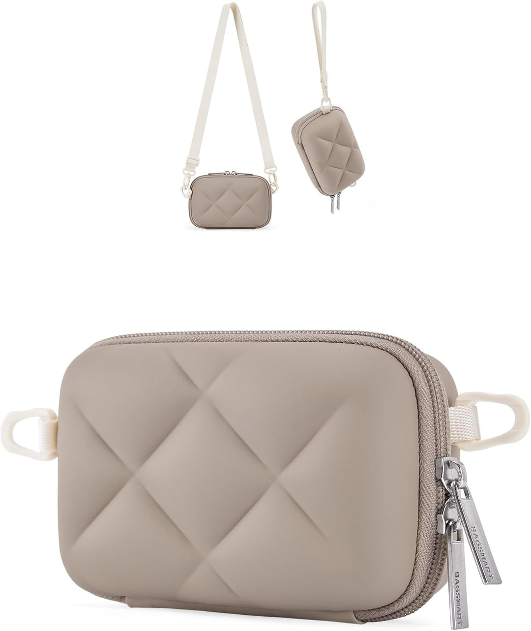 bagsmart Kameratasche Kleine Digitalkamera Tasche kompatibel Fotokamera Tasche mit 2 Tragemöglichkei