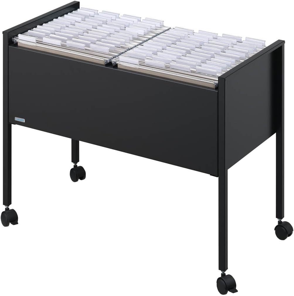 Durable Eco Hängemappenwagen 100 Duo, schwarz, 308201, Schwarz