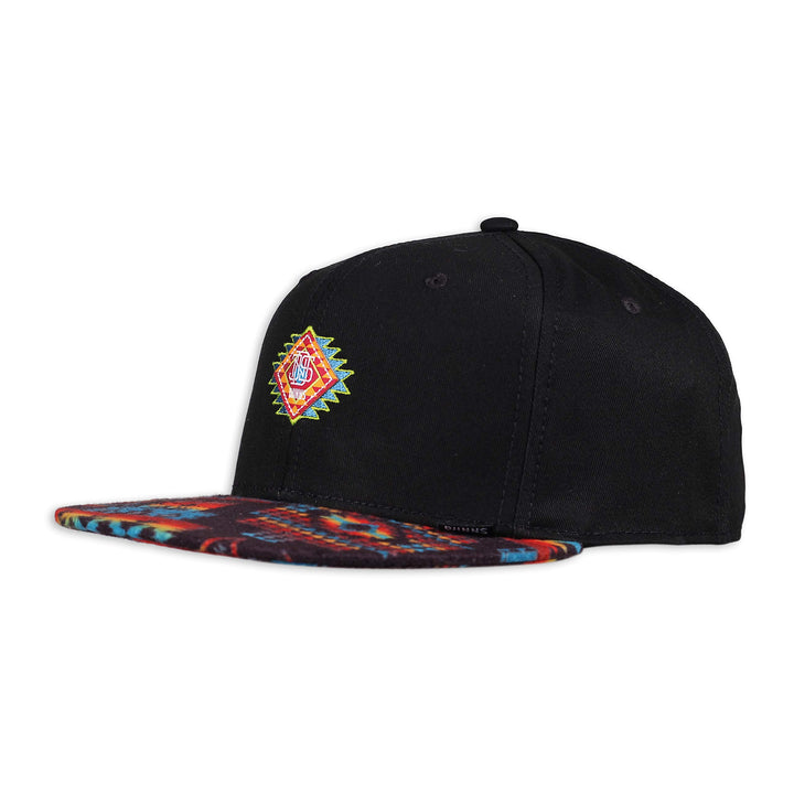 Djinns Damen Snapback Caps Frida Einheitsgrösse Schwarz, Einheitsgröße Schwarz