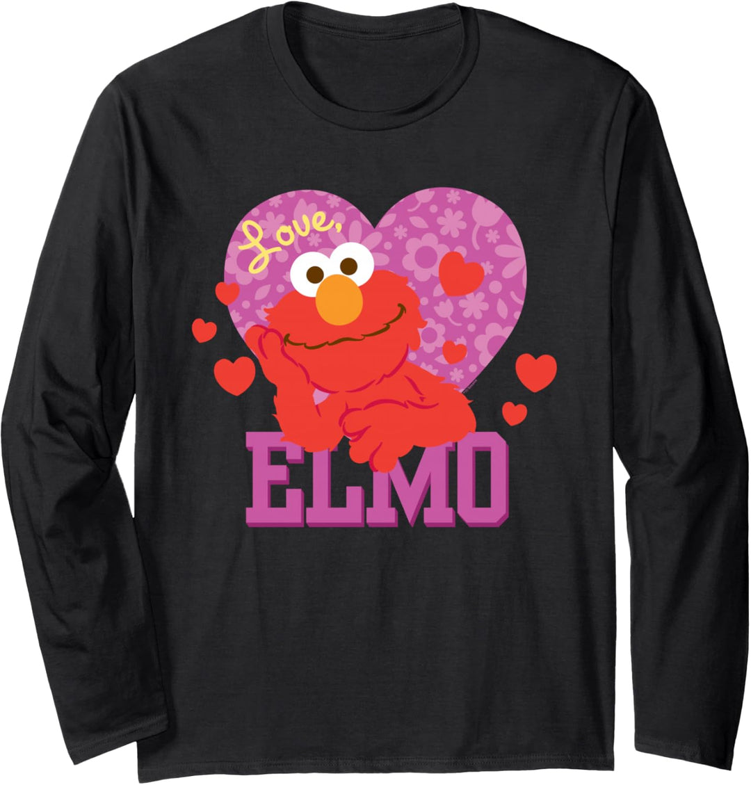 Sesame Street Valentine's Day Love, Elmo Langarmshirt