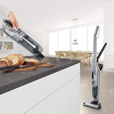 Bosch Akku-Staubsauger Flexxo 2in1 Serie 4 BCH3P210, kabelloser Handstaubsauger, beutellos, hohe Sau