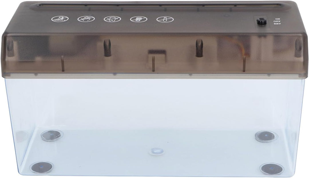 Kompakter Elektrischer A4 Aktenvernichter, 5 Mm Streifenschnitt, 1, 5 M/min Zerkleinerungsgeschwindi