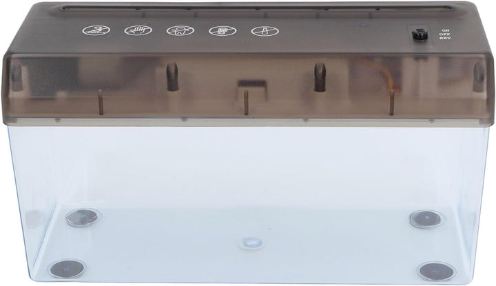 Kompakter Elektrischer A4 Aktenvernichter, 5 Mm Streifenschnitt, 1, 5 M/min Zerkleinerungsgeschwindi