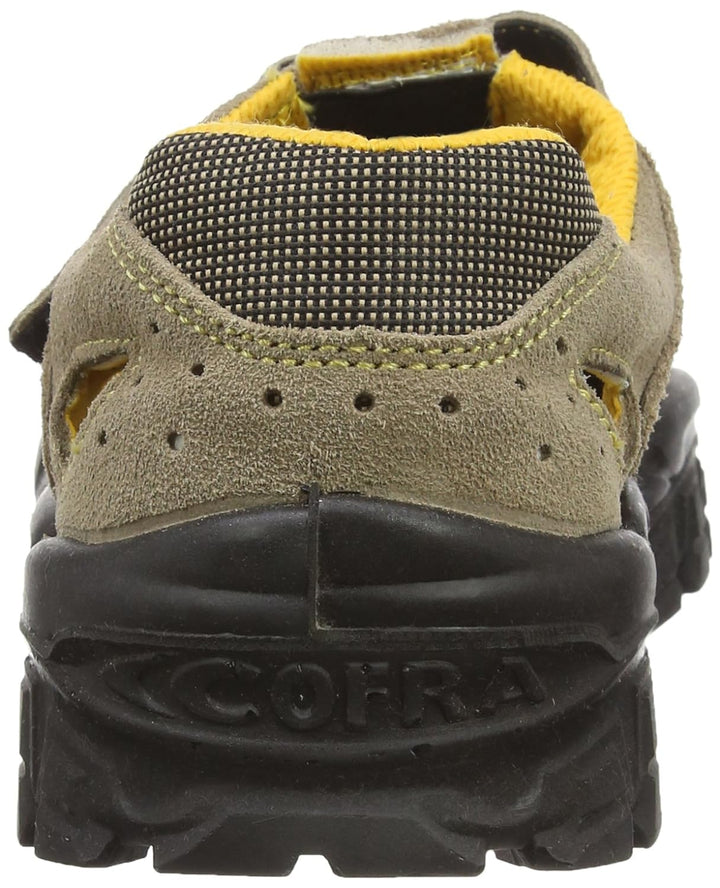 COFRA Sicherheitssandale New Brenta S1P SRC Gr.42, Arbeitsschuhe und Sicherheitsschuhe Veloursleder,