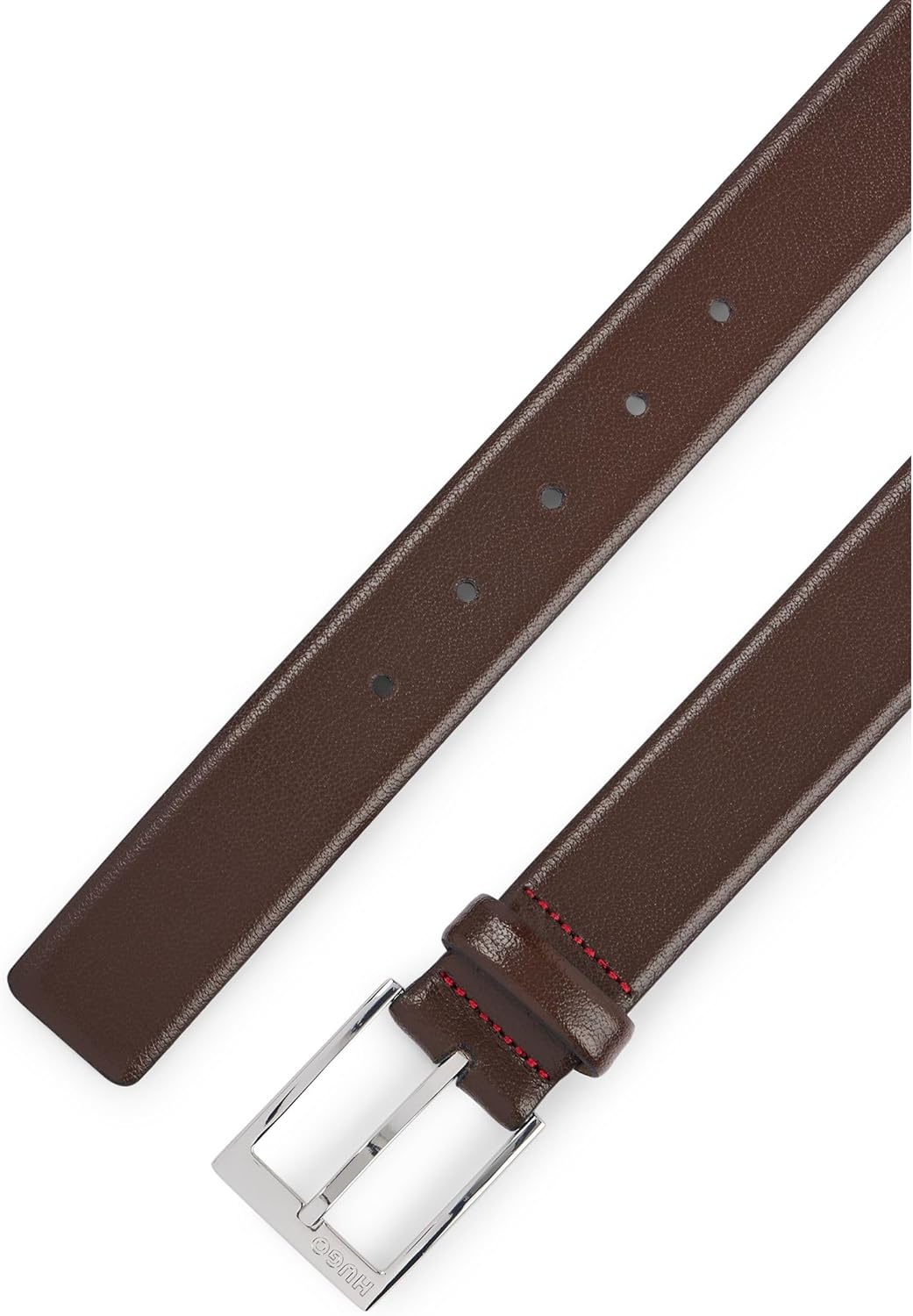 HUGO Gürtel Herren, 100 Braun (Dunkelbraun 202)