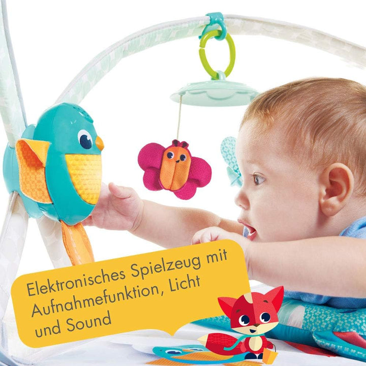 Tiny Love Dynamic Gymini, Spieldecke Baby, 0+ Monate, Spielmatte Baby, Spieldecke mit Spielbogen, Kr