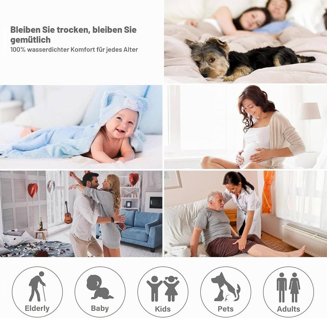 Catalonia Classy wasserdichte Decke, Wasserdicht Hundedecke Waschbar Sofaschutz Couch Überwurf, Wass
