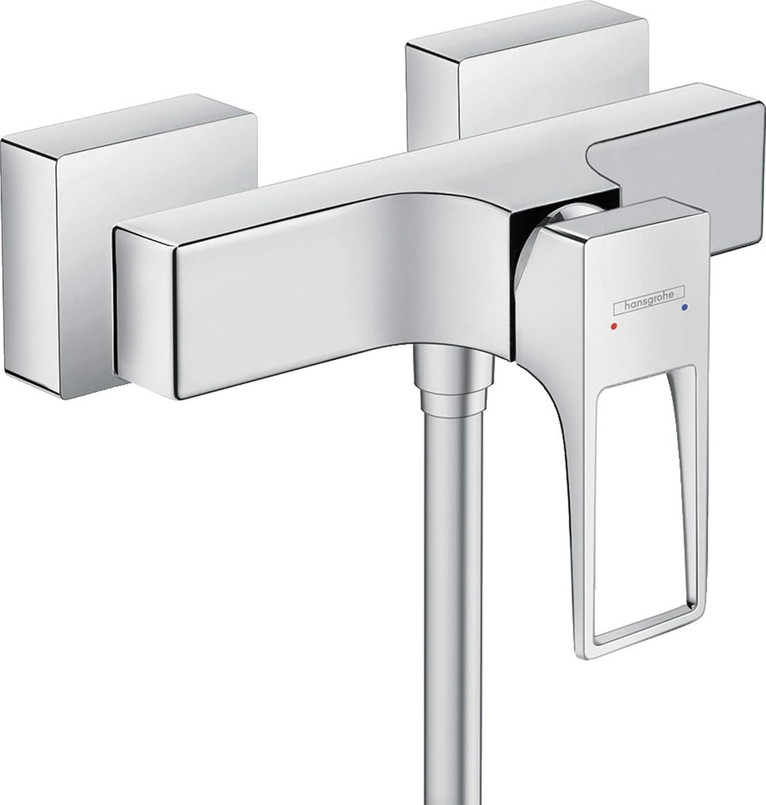 hansgrohe Metropol Duscharmatur, Aufputz, Chrom Chrom Bügelgriff Dusche, Chrom Bügelgriff Dusche