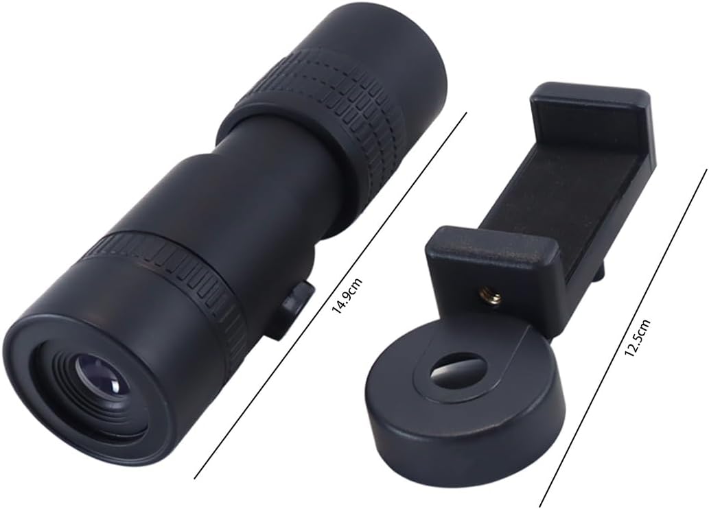 SYLEN Monokular-Teleskop mit hoher Vergrösserung, 10–300 x 40 mm, mit Stativ und Handyhalterung, für