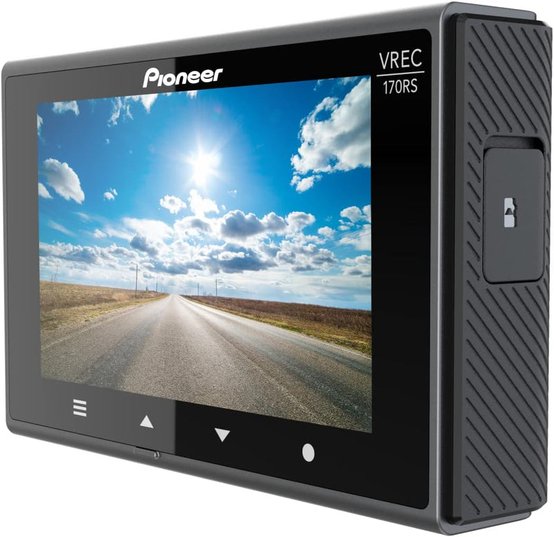 Pioneer VREC-170RS Dashcam: Frontkamera mit Full HD Aufzeichnung, 139° Weitwinkel, GPS-Tracking, Par